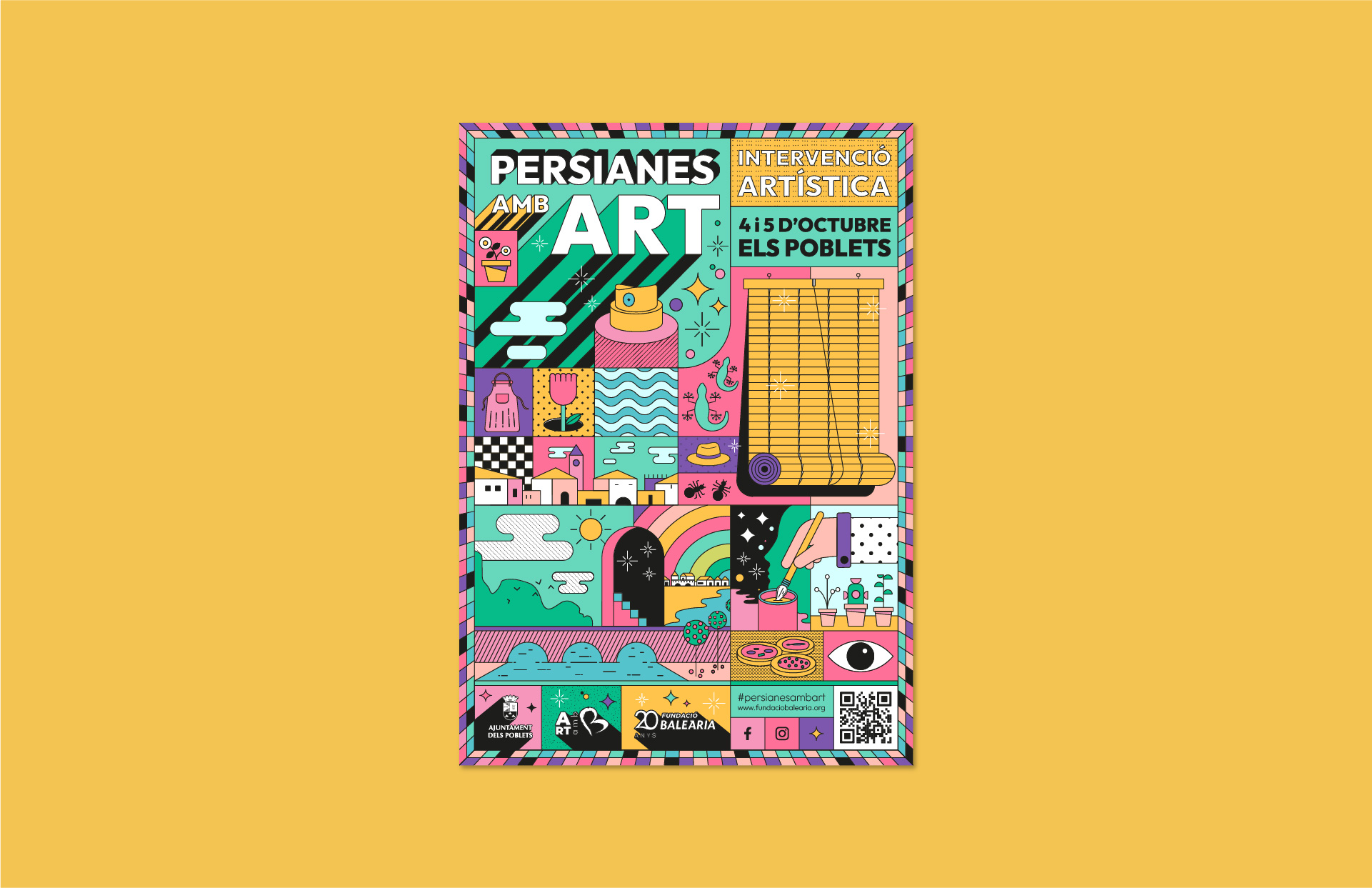 Persianes amb art