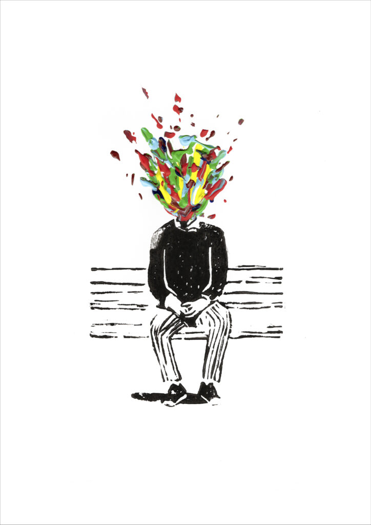 Divergente · impresión fine art A2 · Hugo Giner · 2