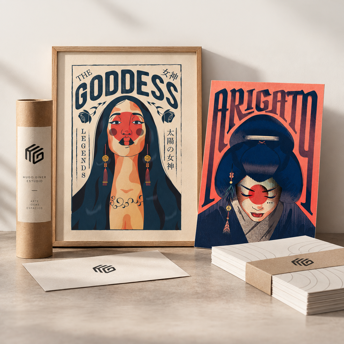 Ilustraciones y ediciones de Hugo Giner