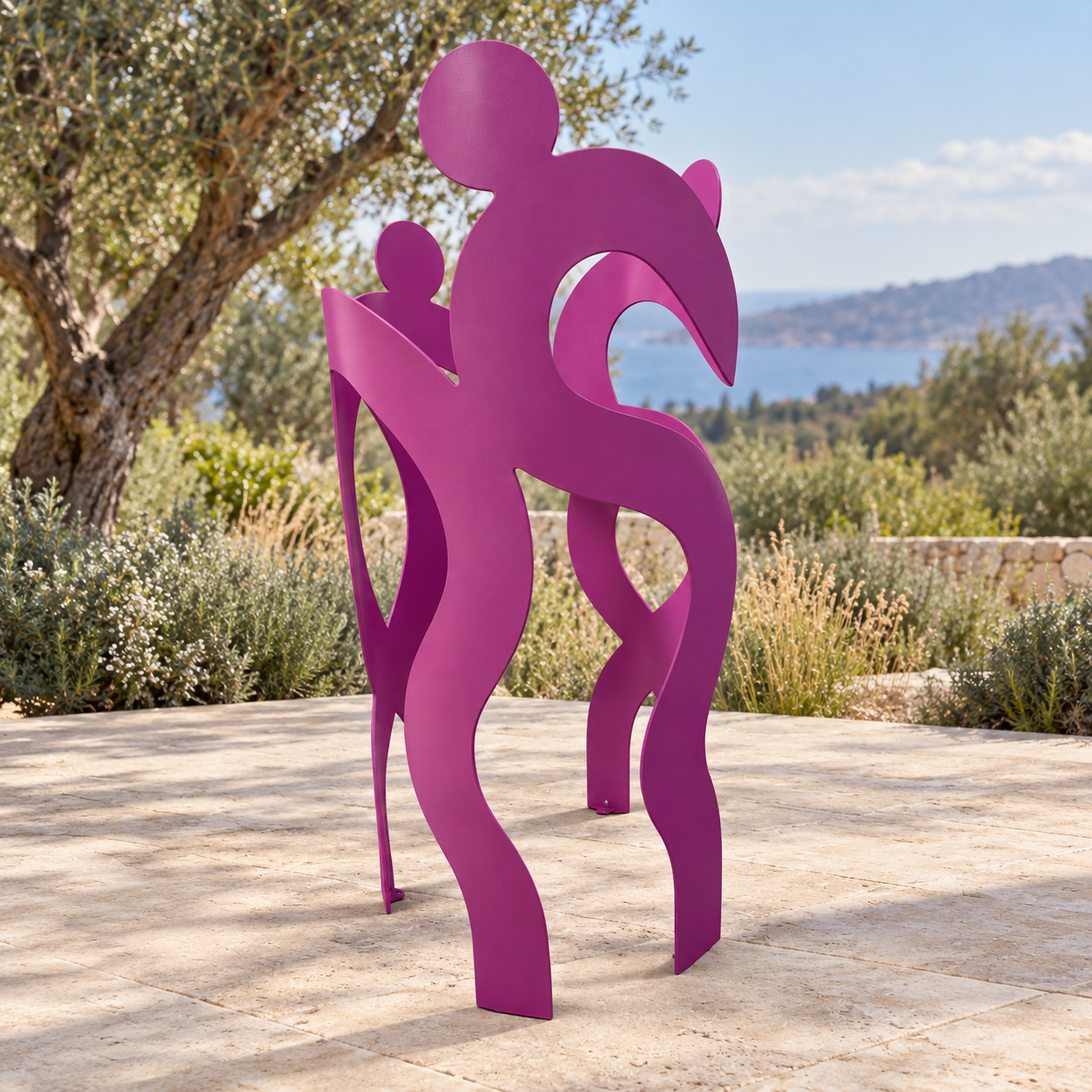 Cercle purpura - visualizacion jardin